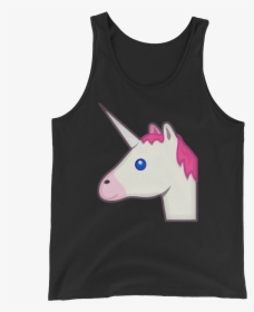 Unicorn Emoji "  Class= - Sleeveless Shirt, HD Png Download, Free Download