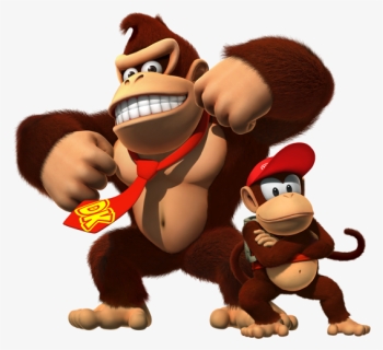 Donkey Kong And Diddy Kong, HD Png Download, Free Download
