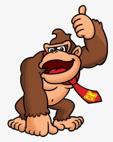 Transparent Donkey Kong Png - Donkey Kong Coloring Pages, Png Download, Free Download