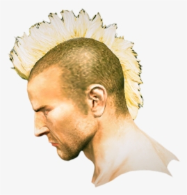 Dead Rising Attack Icon - Png Mohawk Hair, Transparent Png, Free Download
