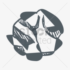 Transparent Crumpled Paper Cartoon, HD Png Download, Free Download