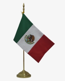 Esc B Bandera Escritorio - Bandera De Mexico Pedestal, HD Png Download, Free Download