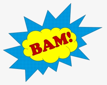 Onomatopoeia, Bam - Explosion Graphic, HD Png Download, Free Download