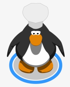 Chef Hat Ingame - Club Penguin Character In Game, HD Png Download, Free Download