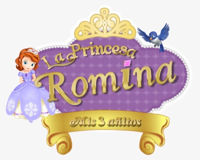 Princess Sofia Logo Png - Princesa Sofia Romina, Transparent Png, Free Download