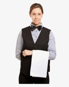 Waiter Free Png - Female Waiter Png, Transparent Png, Free Download