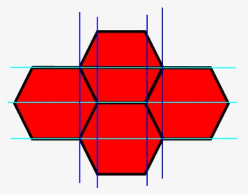 Hexagonal Decomposition - Cross, HD Png Download, Free Download