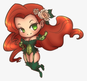 Chibi Ivy By Oh - Cute Poison Ivy Cartoon, HD Png Download, Free Download