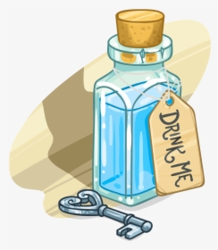 Clipart Library Download Ourclipart Pin - Drink Me Bottle From Alice In Wonderland, HD Png Download, Free Download