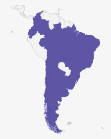 Original - Brazil In South America Map, HD Png Download, Free Download