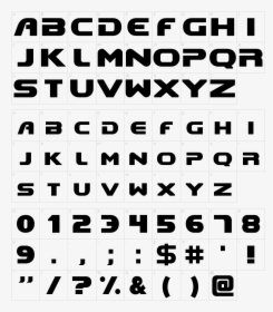 Eurostile Font, HD Png Download, Free Download
