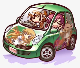 Chibi Mirai Suenaga Itasha - Anime Chibi Car, HD Png Download, Free Download