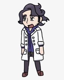 Professor Sycamore Chibi - Cartoon, HD Png Download, Free Download