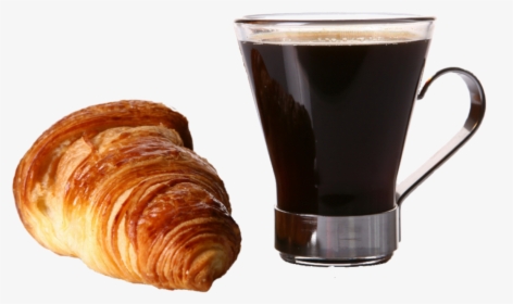 Transparent Croissant And Coffee, HD Png Download, Free Download
