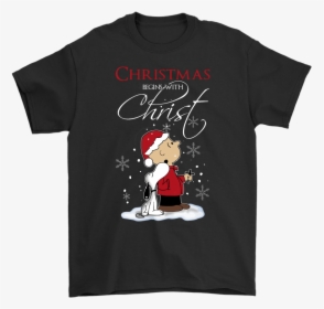 Christmas Begins With Christ Charlie Brown Snoopy Shirts - Mickey Mouse Fake Gucci Shirt, HD Png Download, Free Download