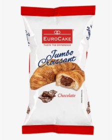 Jumbo Croissant Chocolate - Eurocake Jumbo Croissant Chocolate, HD Png Download, Free Download