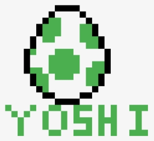 Pixel Art Mario Bros , Png Download - Super Mario World Yoshi Egg, Transparent Png, Free Download