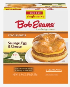 Bob Evans Sausage, Egg & Cheese Croissant Singles - Bob Evans 6 Cheese Macaroni, HD Png Download, Free Download