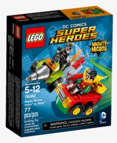 Lego Super Heroes Mighty Micros Robin Vs Bane, HD Png Download, Free Download