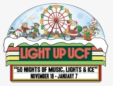 Light Up Ucf - Light Up Ucf Logo, HD Png Download, Free Download