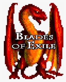 Blades Of Exile Red Dragon - Graphic Design, HD Png Download, Free Download