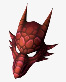 The Runescape Wiki - Runescape Red Dragon Mask, HD Png Download, Free Download