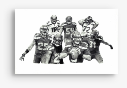 Bobby Wagner Pencil Drawing, HD Png Download, Free Download
