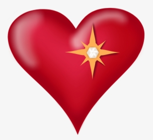 Mydrawing Redheart Diamond Sparkle Emoji - Heart, HD Png Download, Free Download