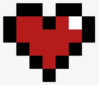 Coração Minecraft Png, Transparent Png, Free Download