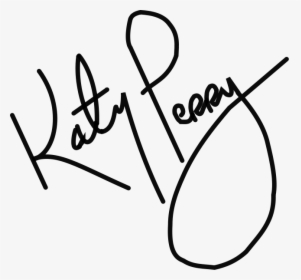 Transparent Katy Perry Png - Katy Perry Signature, Png Download, Free Download
