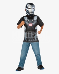 Kids War Machine Costume Top And Mask Set - Maquina De Guerra Disfraz, HD Png Download, Free Download