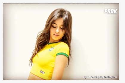 Camila Cabello, Do Fifth Harmony, Se Declara Para Fãs - Camila Cabello Brazil Shirt, HD Png Download, Free Download