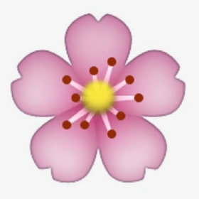 Tumblr Emoji Transparent Transparent Background - Transparent Background Flower Emoji, HD Png Download, Free Download