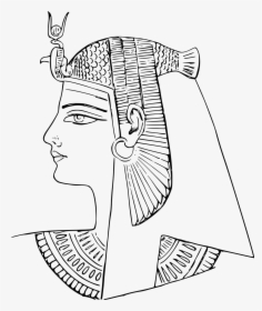 Ancient Egypt Face Drawing, HD Png Download, Free Download