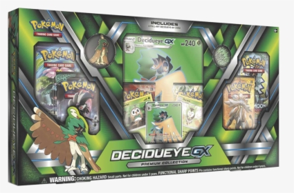 Decidueye Gx Premium Collection - Pokemon Gx Box, HD Png Download, Free Download