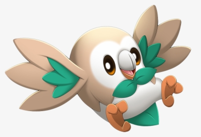 Rowlet Pokemon Png, Transparent Png, Free Download