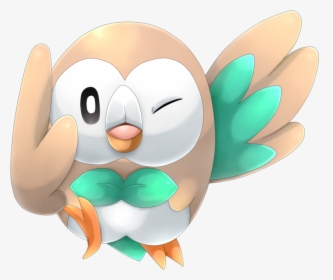 Pokemon Rowlet Transparent Background, HD Png Download, Free Download