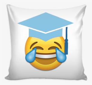 Emoji Cry Happy Pillow - Emoji Render, HD Png Download, Free Download