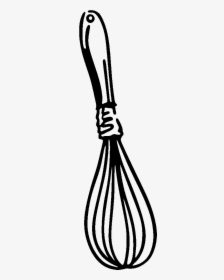 Kitchen Line Art Wall - Whisk Drawing Png, Transparent Png, Free Download