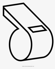 Transparent Whistle Png - Whistle Coloring Page, Png Download, Free Download