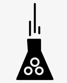 Transparent Chemistry Clipart Black And White - Transparent Chemical Reaction Icon, HD Png Download, Free Download
