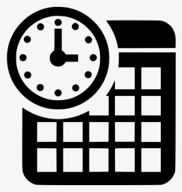 Transparent Calendar Icons Png - Date And Time Icon Png, Png Download, Free Download