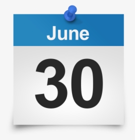 June 30 Calendar Icon Png , Png Download - Calendar June Icon Png, Transparent Png, Free Download