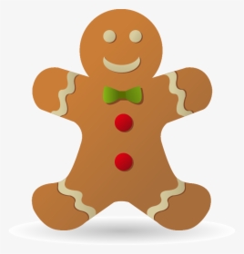 Gingerbread House The Gingerbread Man Cookie - Gingerbread Man Emoji, HD Png Download, Free Download