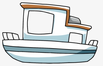 Boat Emoji Png - Clip Art Houseboat, Transparent Png, Free Download