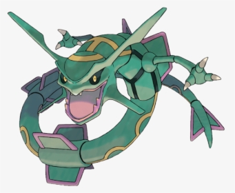 600px-384rayquaza E - Pokemon Emerald, HD Png Download, Free Download