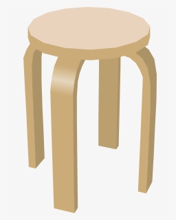 Angle,stool,end Table - Clipart Stool, HD Png Download, Free Download