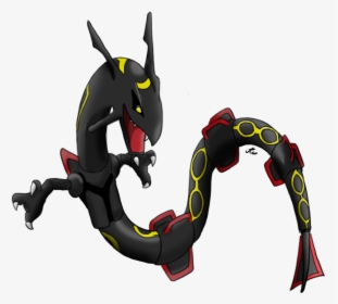 Rayquaza Transparent Sprite Emerald Banner Royalty - Rayquaza Shiny Pokemon Go Png, Png Download, Free Download
