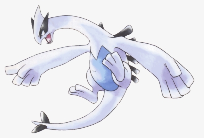 Lugia Pokemon Official Art, HD Png Download, Free Download