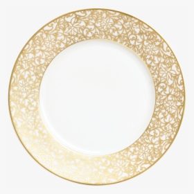 Raynaud Salamanque Gold Dinner Plate - Plate, HD Png Download, Free Download